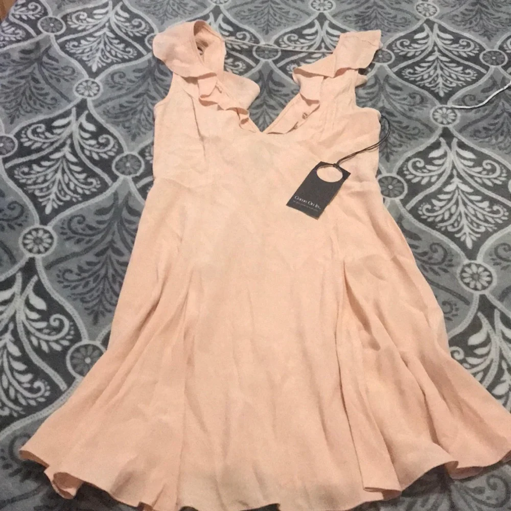 Privacy Please POLK RUFFLE DRESS Small - Picture 5 of 5